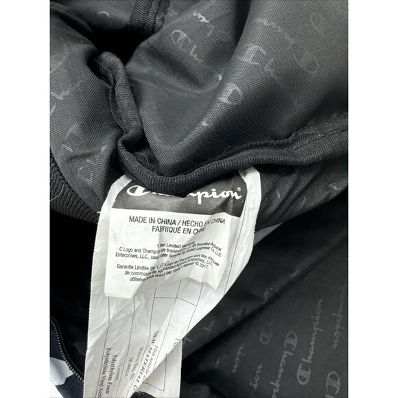 Champion Backpack Bookbag One Size Navy Blue Logo Theme - Picture 5 of 8